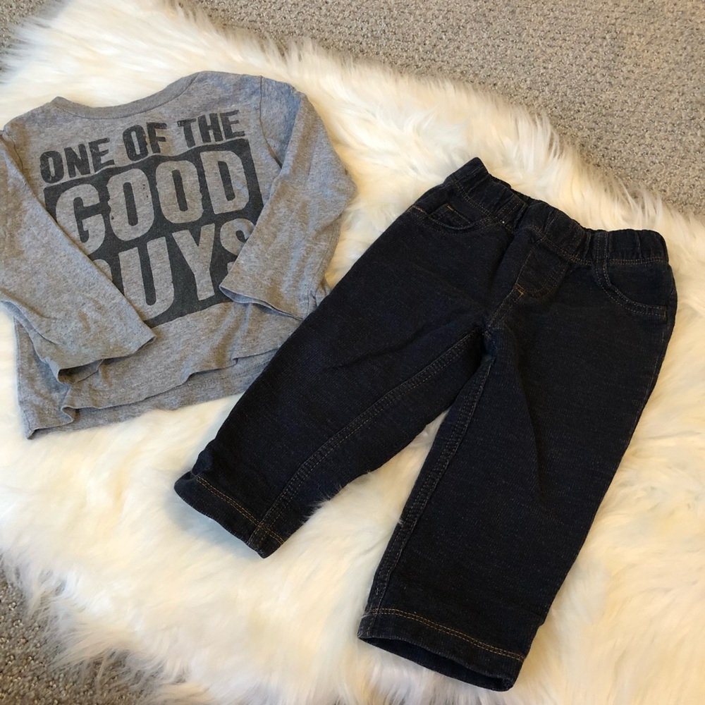Toddler boy outfit set